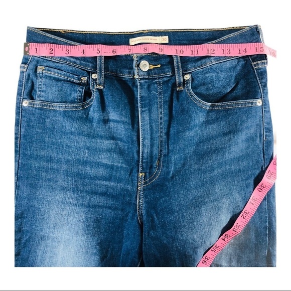 Levi’s Mile High Jeans 30 High Rise retro 90s Y2K YKK retro vintage style - Picture 8 of 12